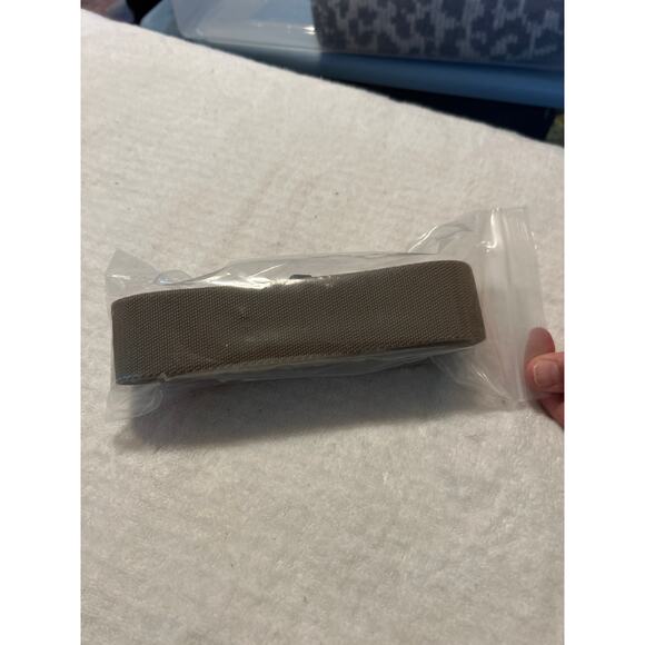 NIP Tan Military Style Tactical Belt for Men, Quick-Release Metal Buckle - Picture 2 of 6